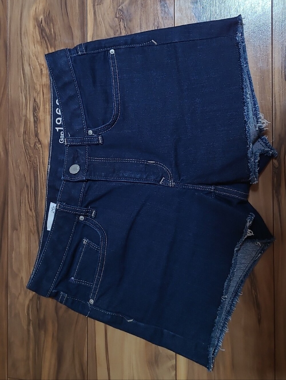 GAP Dark Blue Denim Cutoff Shorts